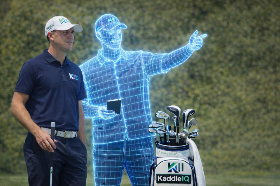 KaddieIQ AI caddie concept
