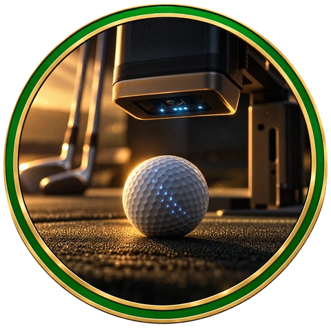 Ball Fitting - KaddieIQ Golf Intelligence coin