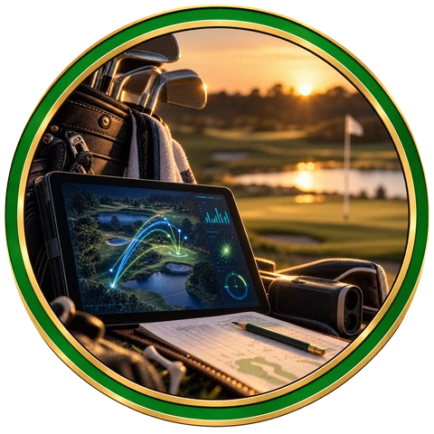 Data & Tour Intelligence - KaddieIQ Golf Intelligence coin